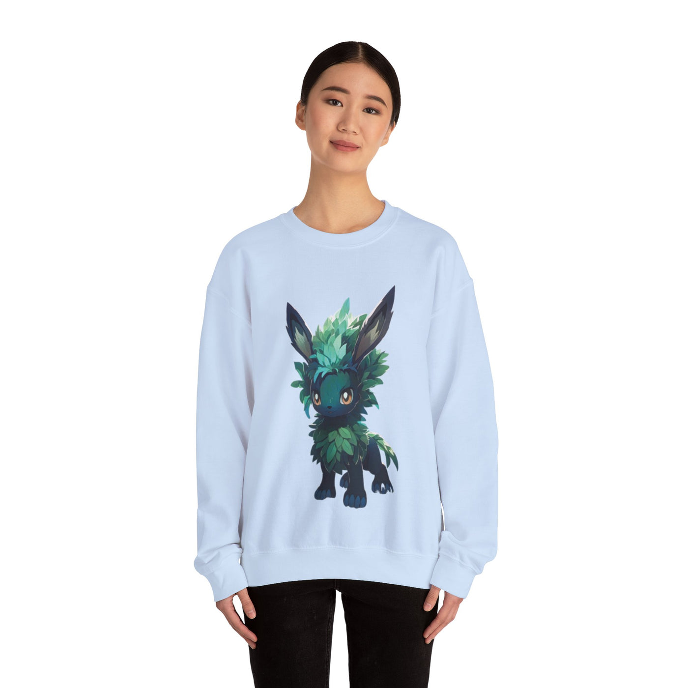 Cute Leafy Creature Sweatshirt - Unisex Heavy Blend™ Crewneck