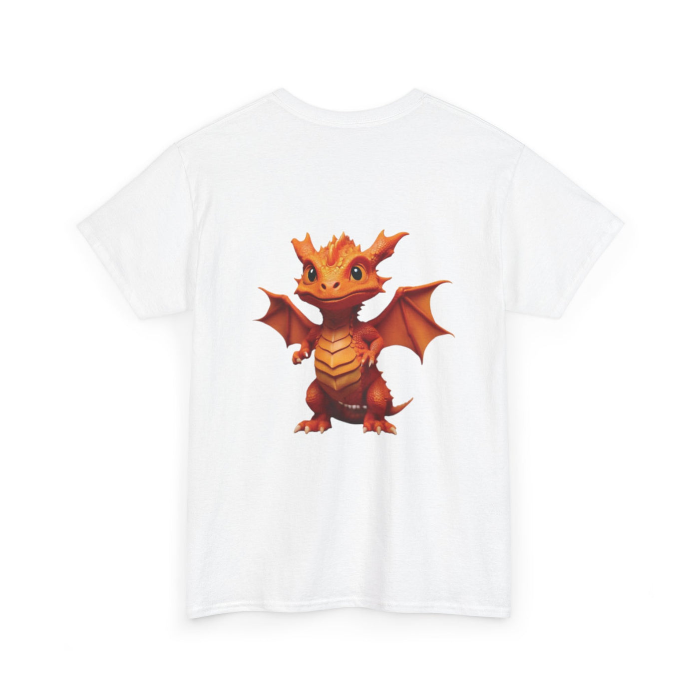 Cute Dragon Graphic T-Shirt for Fantasy Lovers