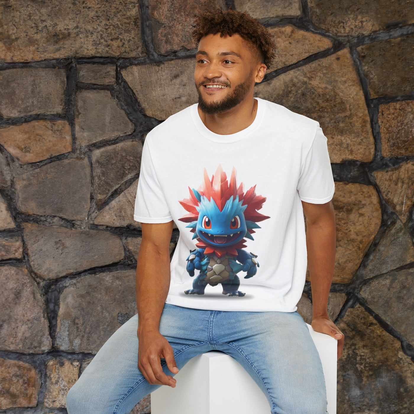 Cute Monster Graphic Unisex T-Shirt - Perfect for Gamers & Cartoon Lovers