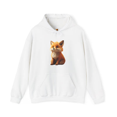 Adorable Fox Design Unisex Hoodie – Cozy Animal Lover Sweatshirt