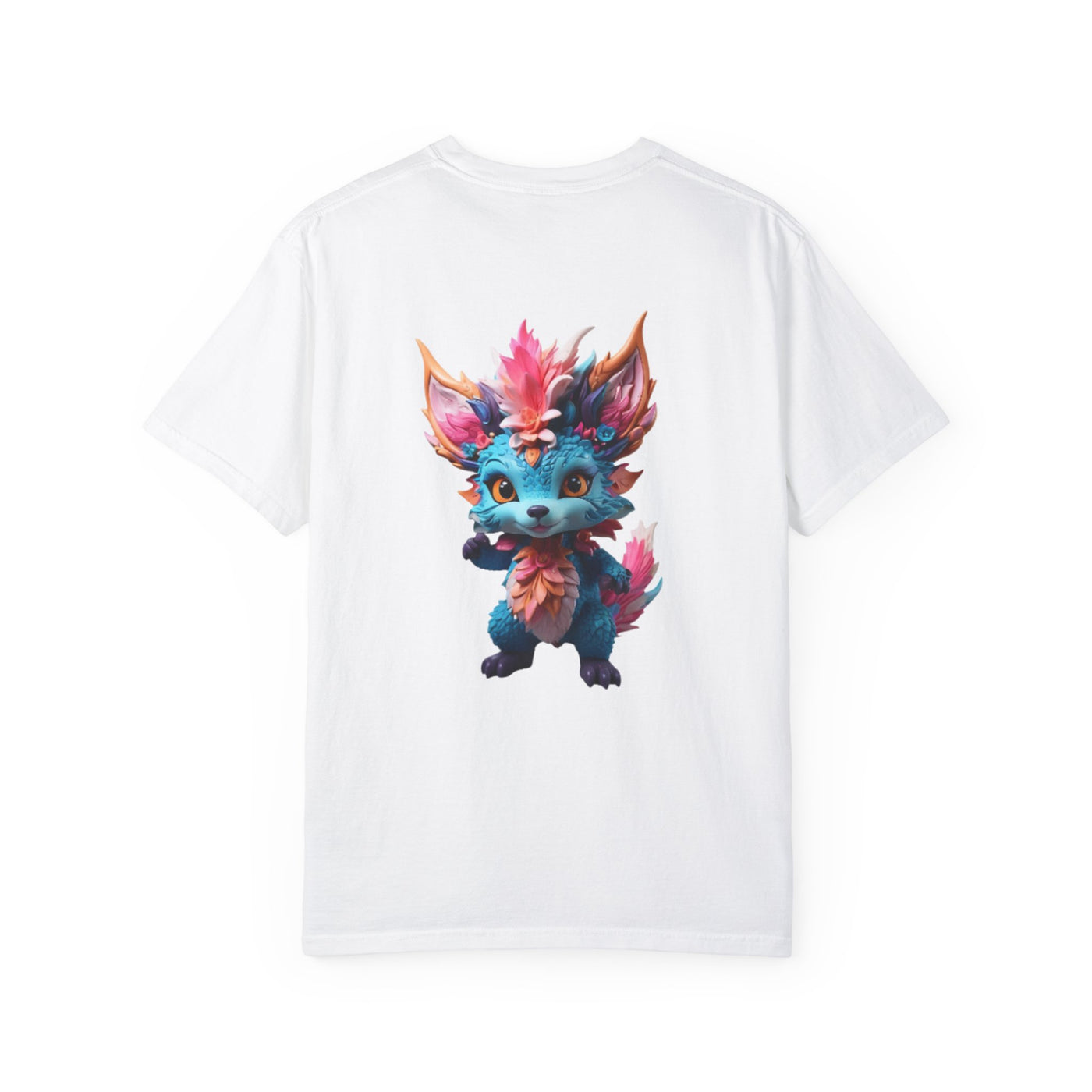Whimsical Fantasy Creature T-Shirt - Unisex Garment-Dyed Tee