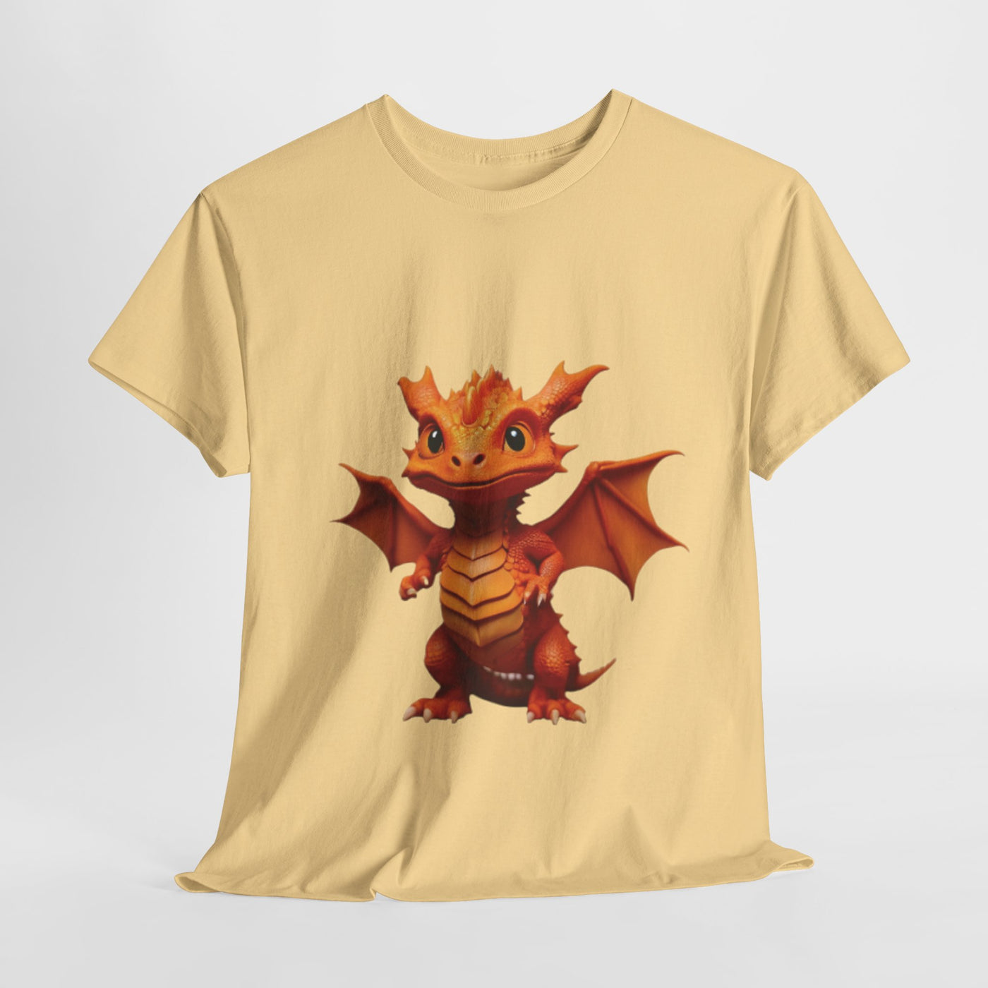 Cute Dragon Graphic T-Shirt for Fantasy Lovers