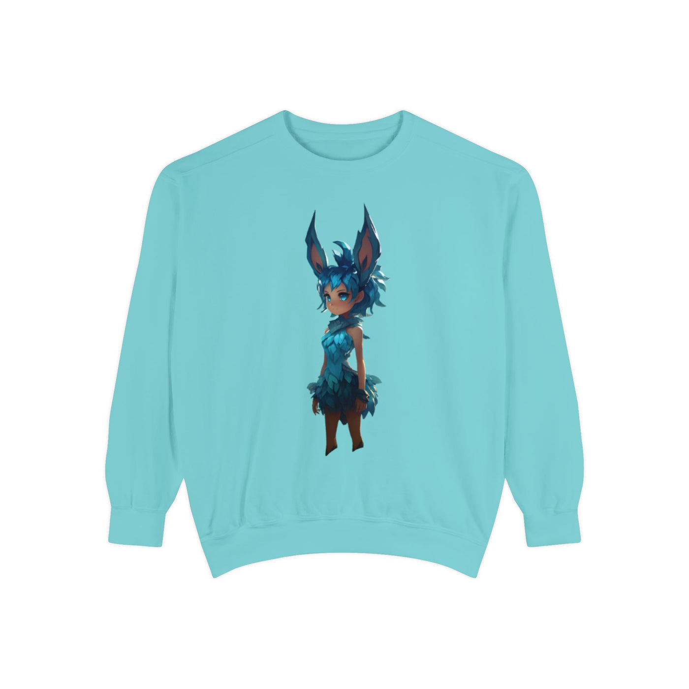 Cute Fantasy Character Unisex Sweatshirt - Cozy & Stylish
