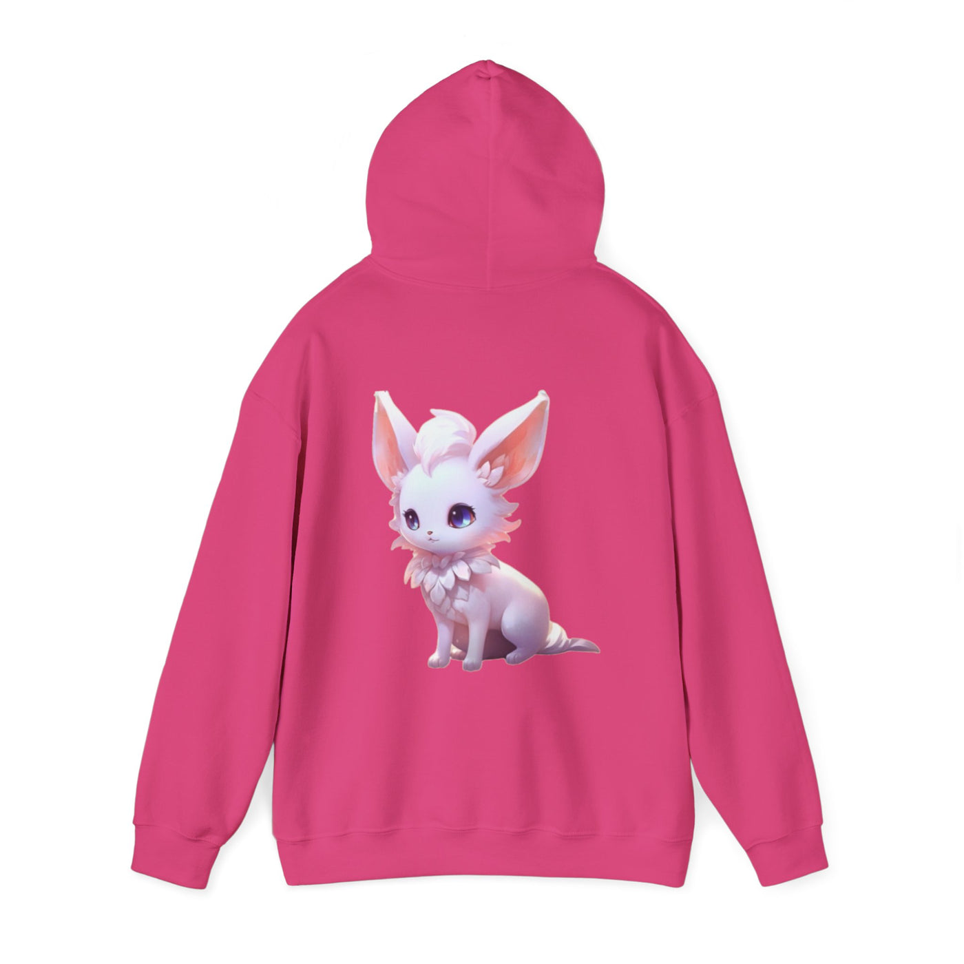 Cute Cartoon Animal Hoodie - Unisex Heavy Blend™ Sweatshirt with Adorable Bunny Design
