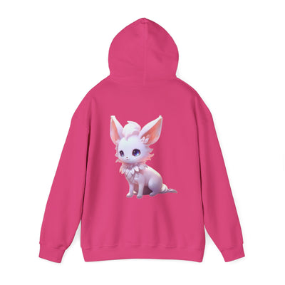 Cute Cartoon Animal Hoodie - Unisex Heavy Blend™ Sweatshirt with Adorable Bunny Design