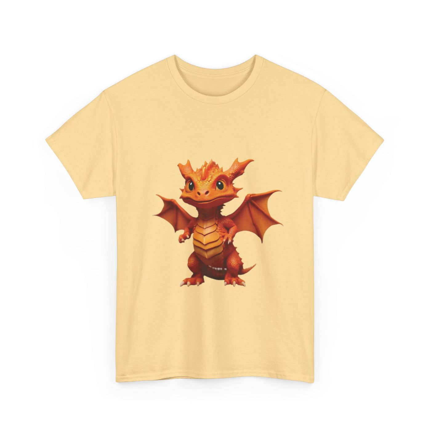 Cute Dragon Graphic T-Shirt for Fantasy Lovers