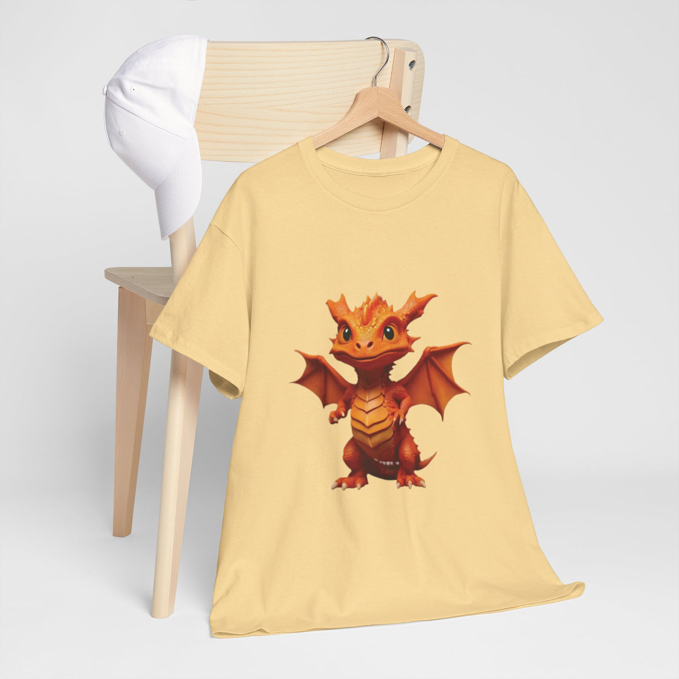 Cute Dragon Graphic T-Shirt for Fantasy Lovers