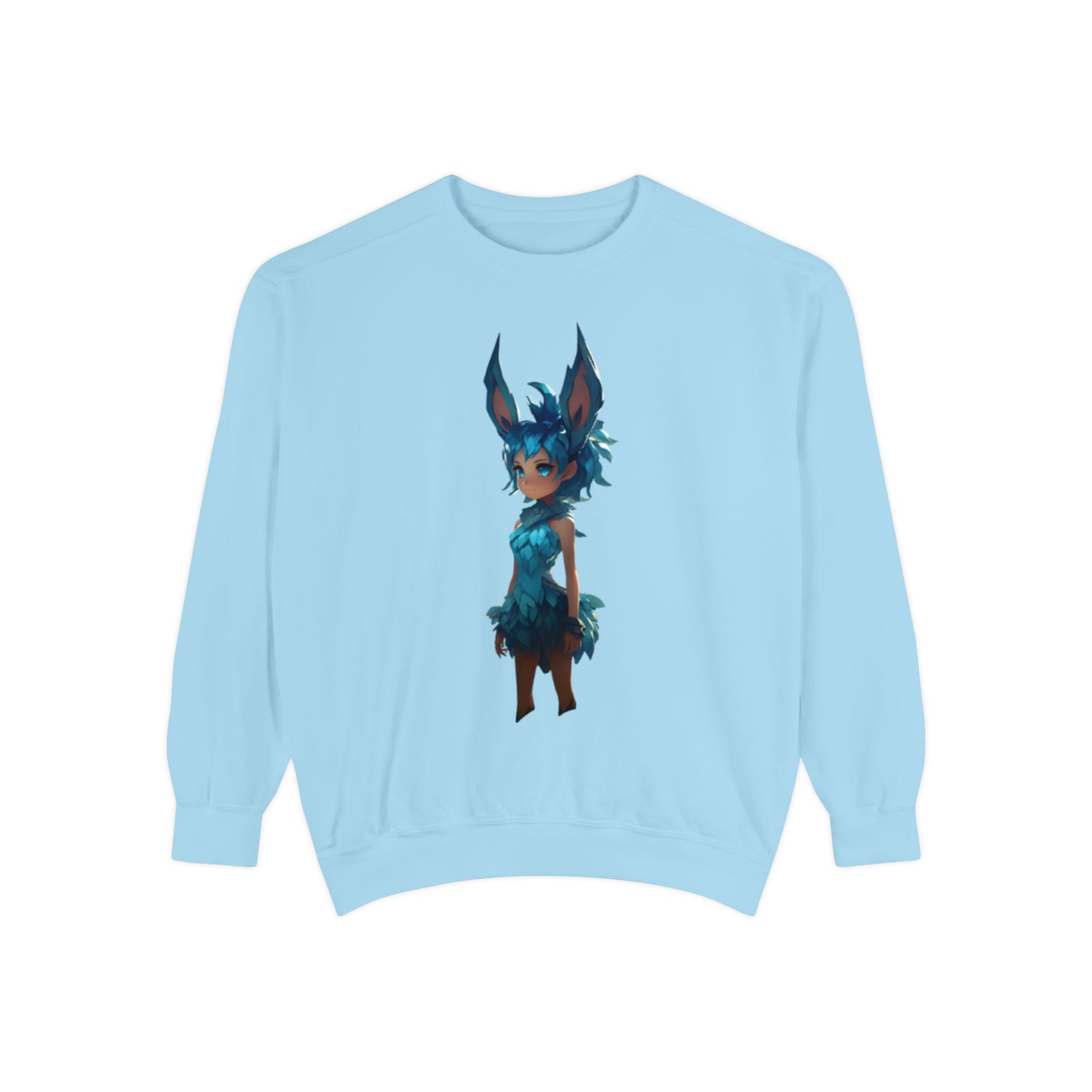 Cute Fantasy Character Unisex Sweatshirt - Cozy & Stylish