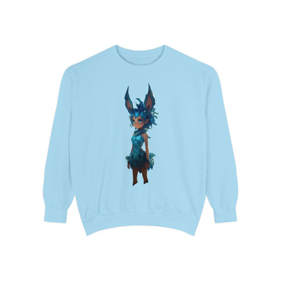 Cute Fantasy Character Unisex Sweatshirt - Cozy & Stylish