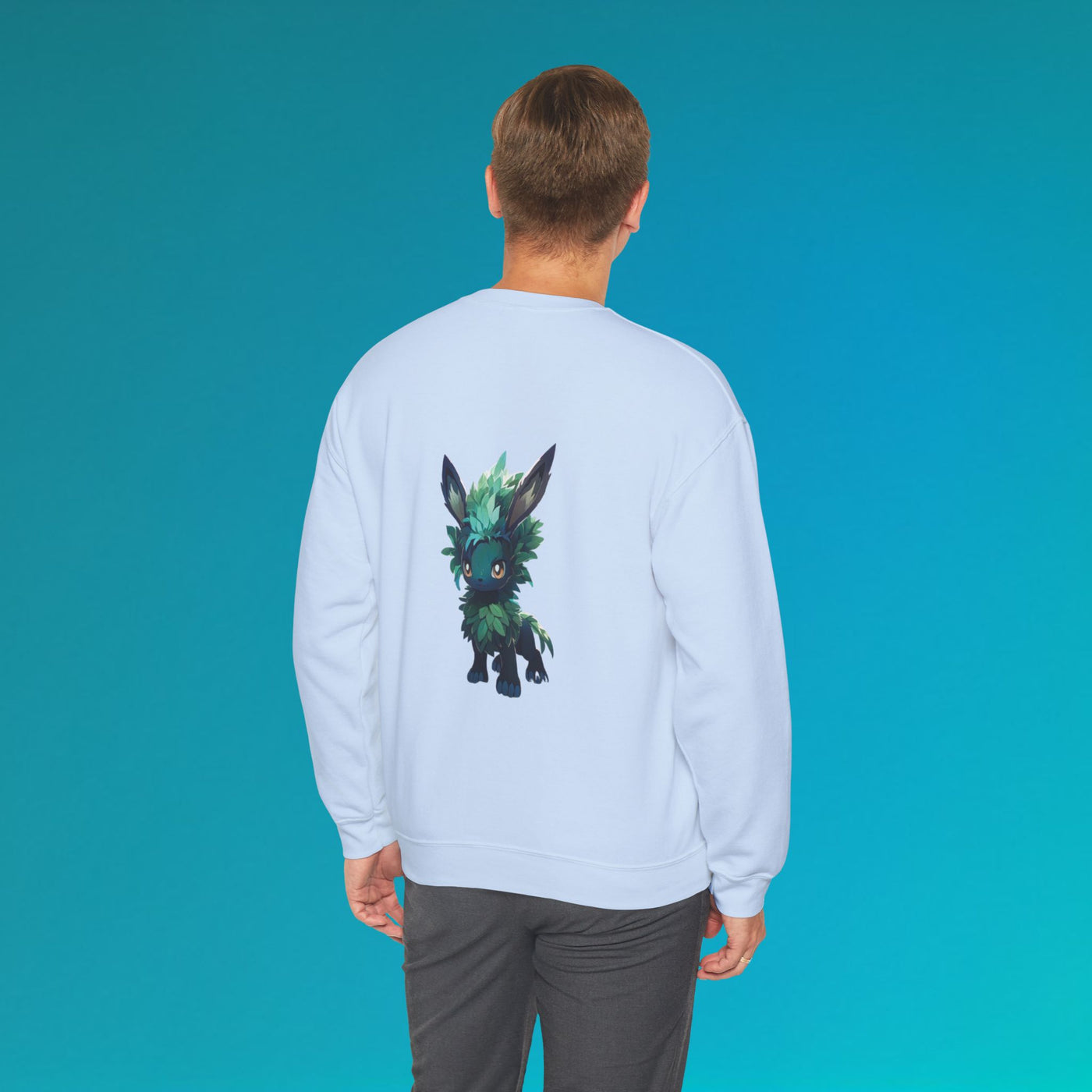 Cute Leafy Creature Sweatshirt - Unisex Heavy Blend™ Crewneck