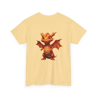 Cute Dragon Graphic T-Shirt for Fantasy Lovers