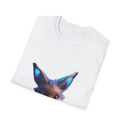 Whimsical Fox Unisex Softstyle T-Shirt - Cute Animal Graphic Tee