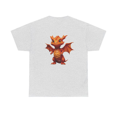 Cute Dragon Graphic T-Shirt for Fantasy Lovers