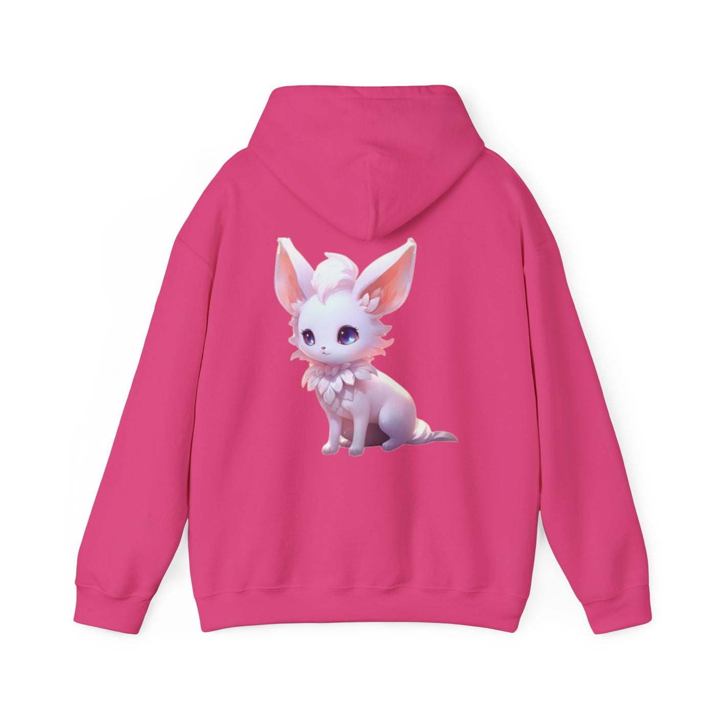 Cute Cartoon Animal Hoodie - Unisex Heavy Blend™ Sweatshirt with Adorable Bunny Design