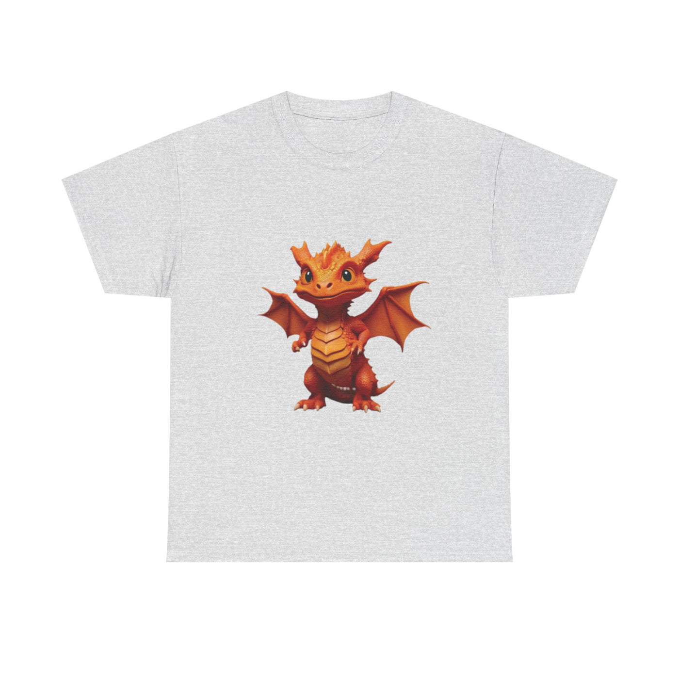 Cute Dragon Graphic T-Shirt for Fantasy Lovers