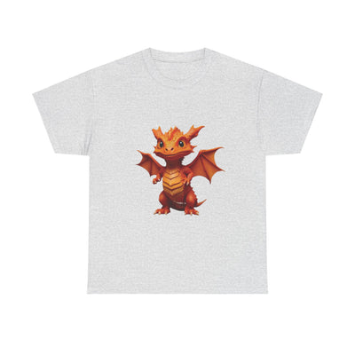 Cute Dragon Graphic T-Shirt for Fantasy Lovers