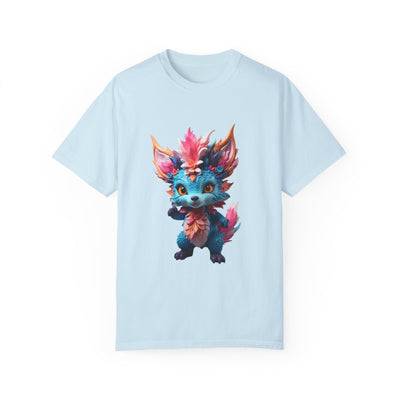 Whimsical Fantasy Creature T-Shirt - Unisex Garment-Dyed Tee