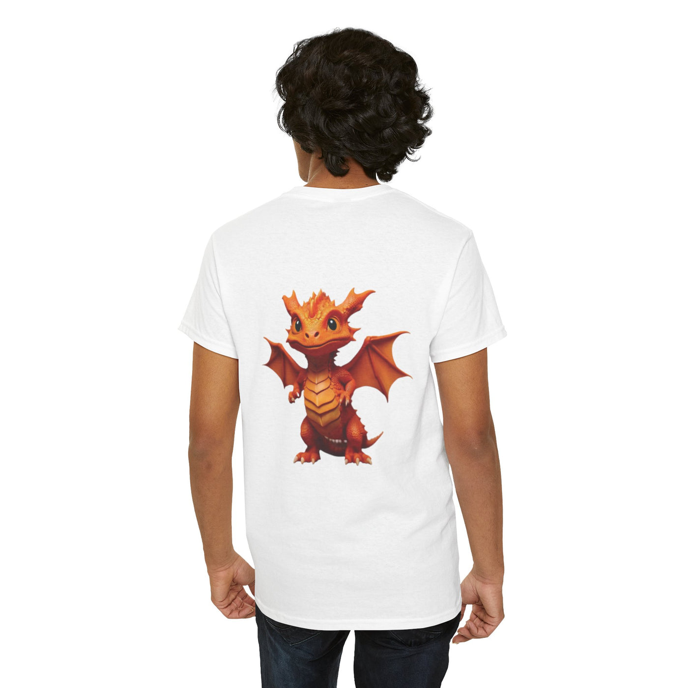 Cute Dragon Graphic T-Shirt for Fantasy Lovers