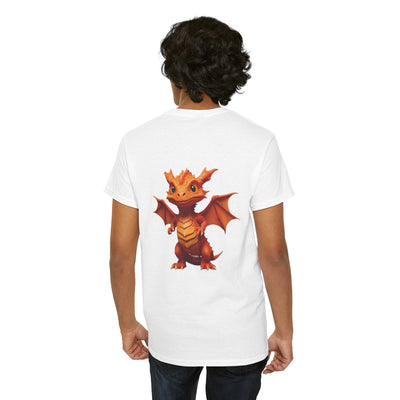 Cute Dragon Graphic T-Shirt for Fantasy Lovers