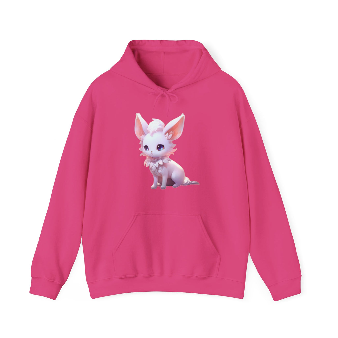 Cute Cartoon Animal Hoodie - Unisex Heavy Blend™ Sweatshirt with Adorable Bunny Design
