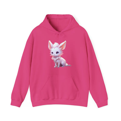 Cute Cartoon Animal Hoodie - Unisex Heavy Blend™ Sweatshirt with Adorable Bunny Design