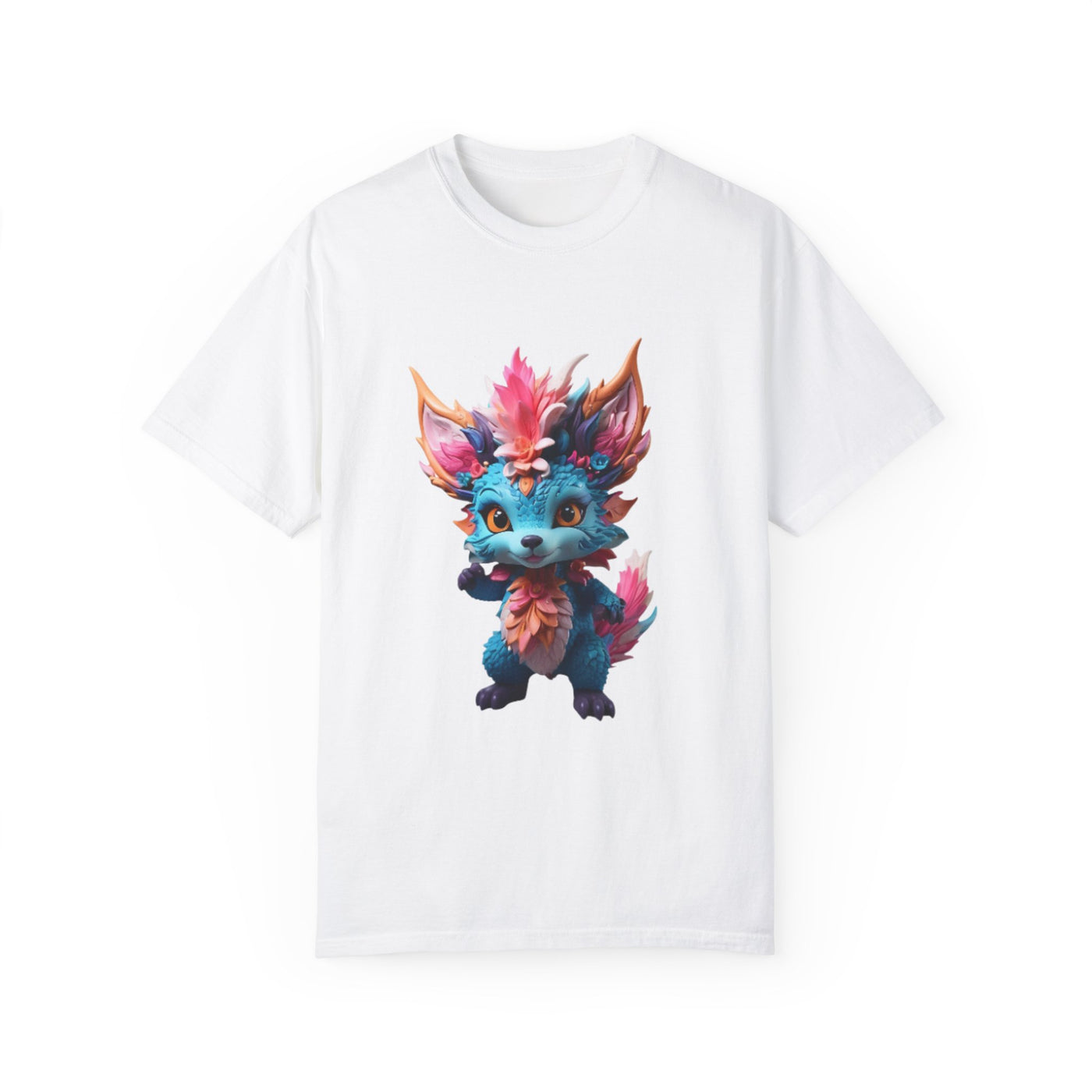 Whimsical Fantasy Creature T-Shirt - Unisex Garment-Dyed Tee