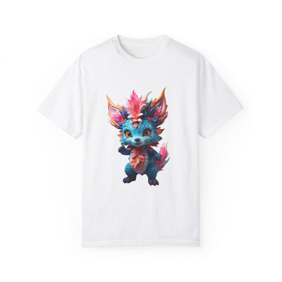 Whimsical Fantasy Creature T-Shirt - Unisex Garment-Dyed Tee