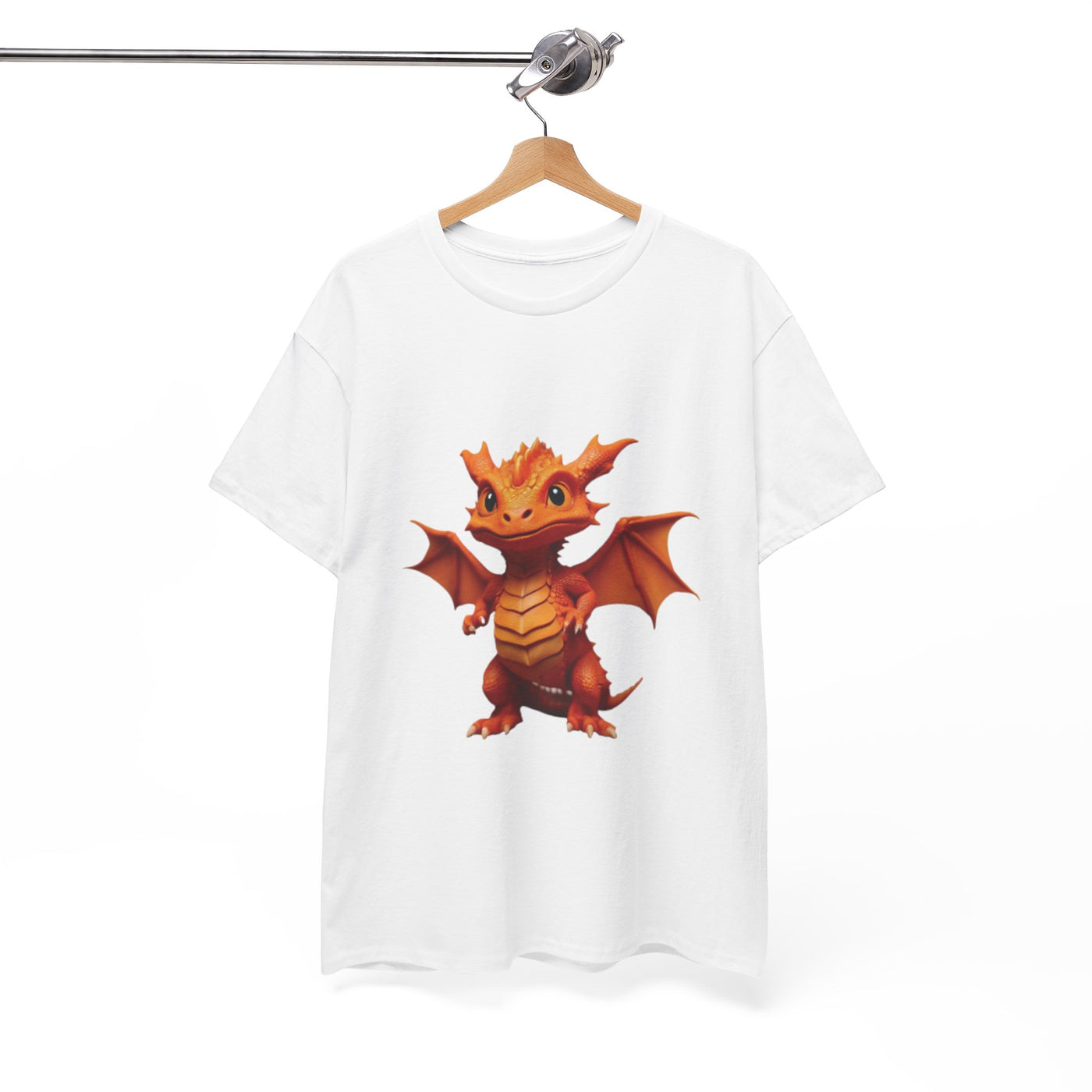 Cute Dragon Graphic T-Shirt for Fantasy Lovers