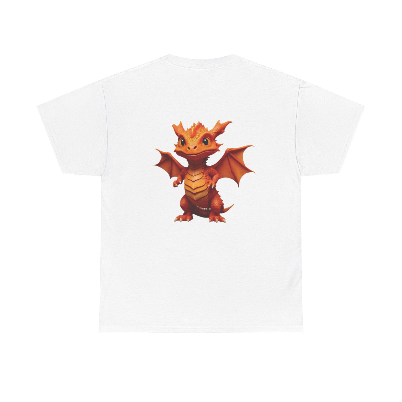 Cute Dragon Graphic T-Shirt for Fantasy Lovers