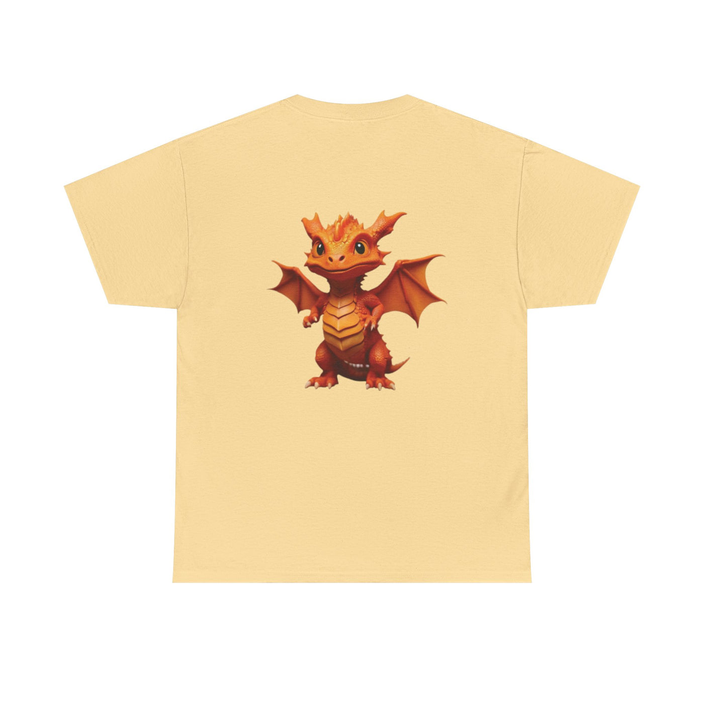 Cute Dragon Graphic T-Shirt for Fantasy Lovers