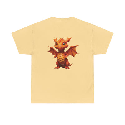 Cute Dragon Graphic T-Shirt for Fantasy Lovers