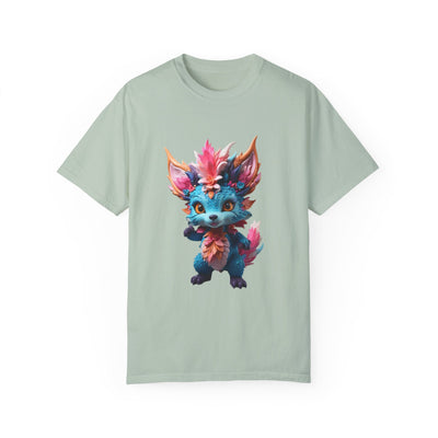 Whimsical Fantasy Creature T-Shirt - Unisex Garment-Dyed Tee