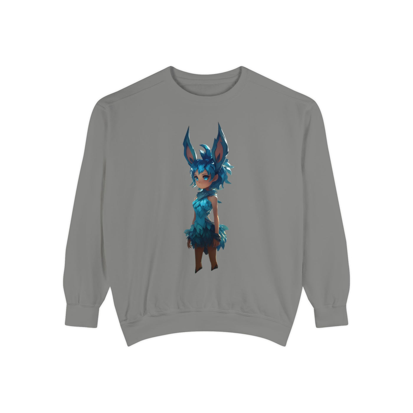 Cute Fantasy Character Unisex Sweatshirt - Cozy & Stylish