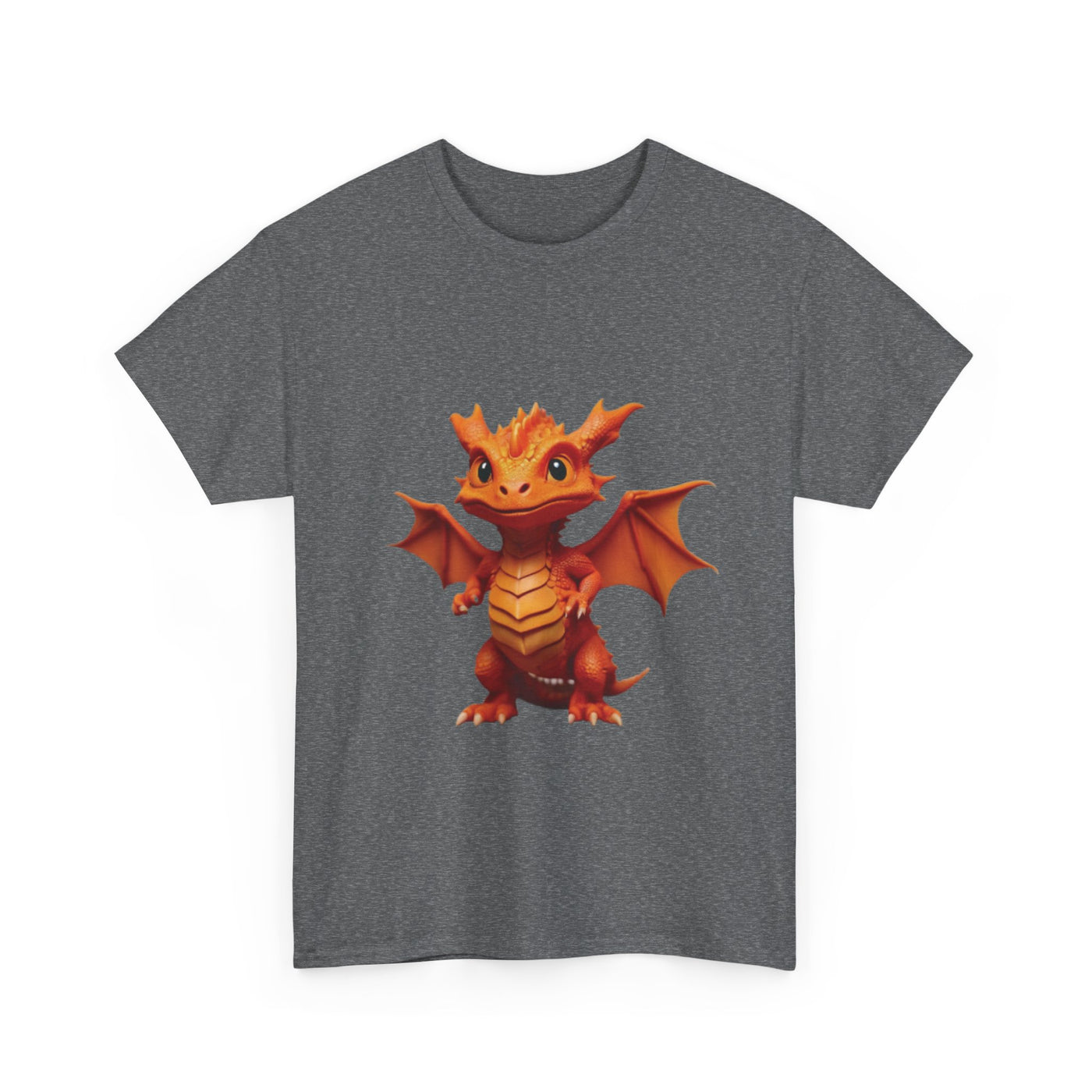 Cute Dragon Graphic T-Shirt for Fantasy Lovers