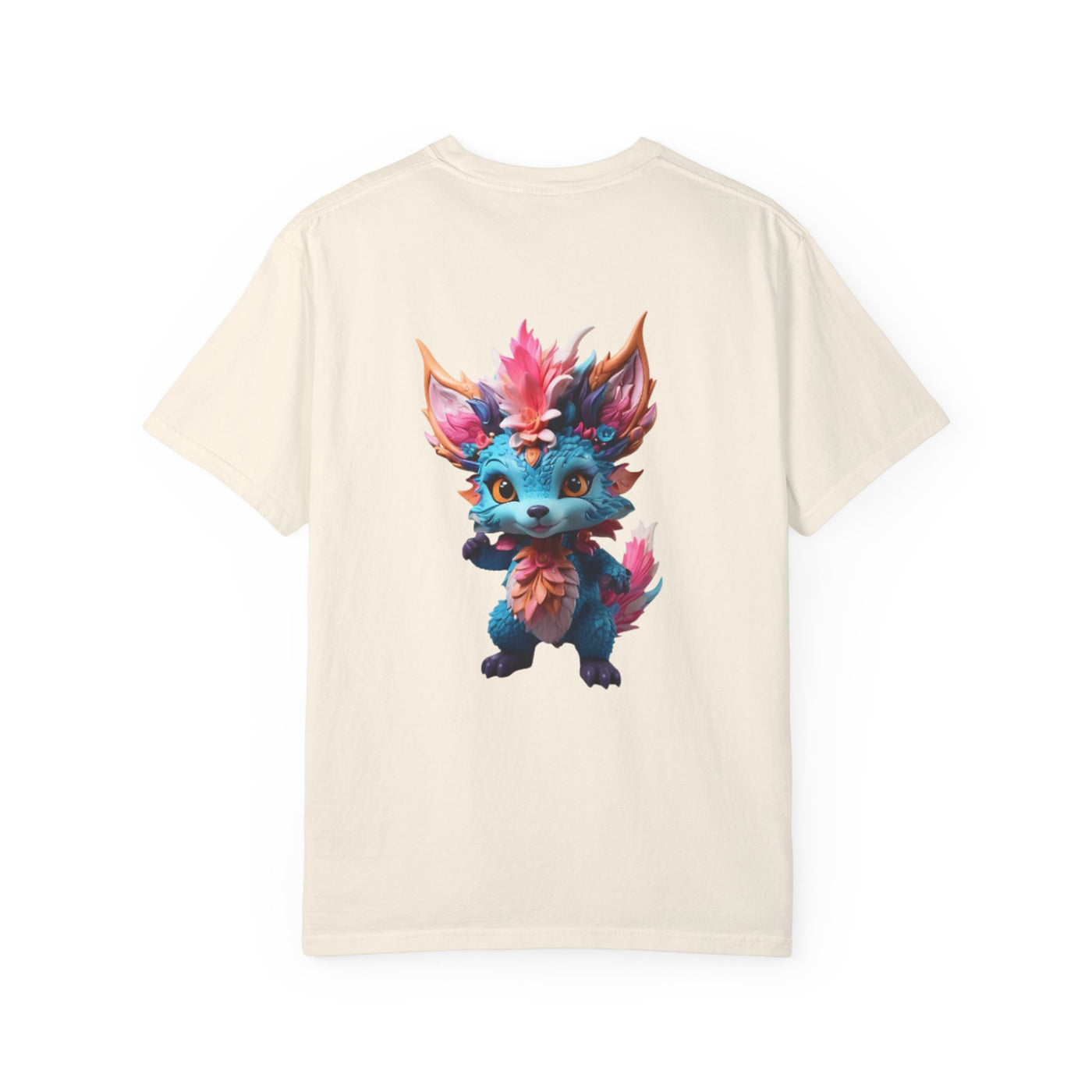 Whimsical Fantasy Creature T-Shirt - Unisex Garment-Dyed Tee