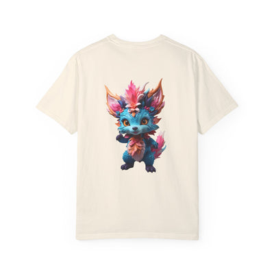 Whimsical Fantasy Creature T-Shirt - Unisex Garment-Dyed Tee