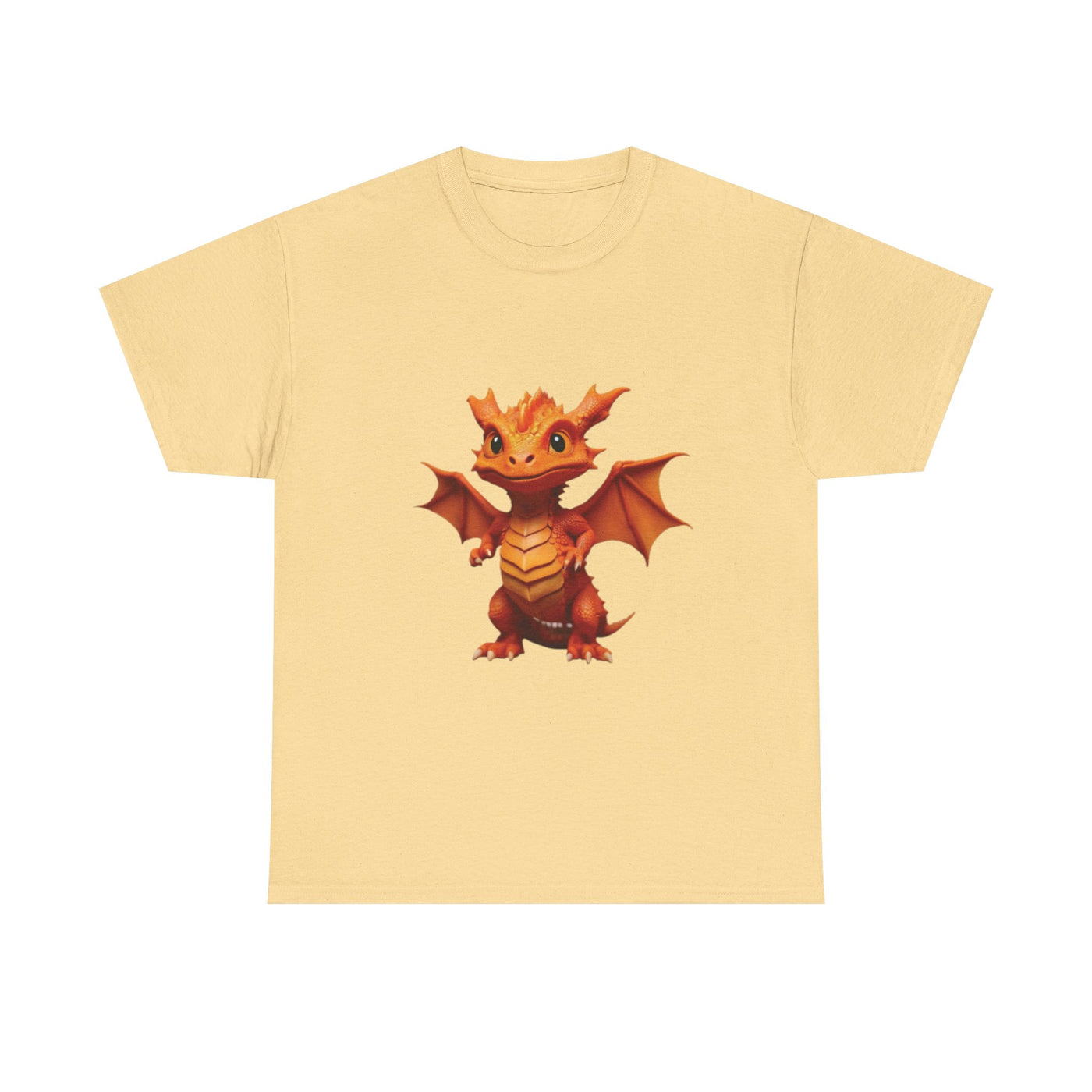 Cute Dragon Graphic T-Shirt for Fantasy Lovers