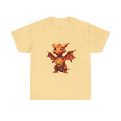 Cute Dragon Graphic T-Shirt for Fantasy Lovers