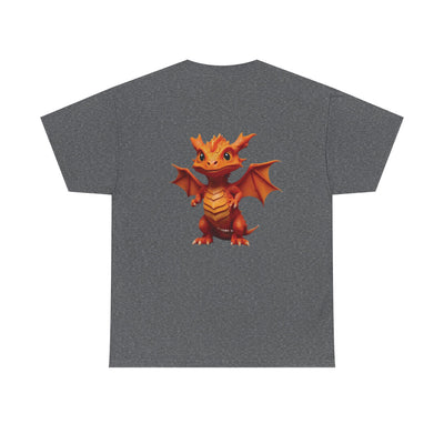 Cute Dragon Graphic T-Shirt for Fantasy Lovers