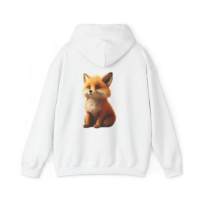 Adorable Fox Design Unisex Hoodie – Cozy Animal Lover Sweatshirt