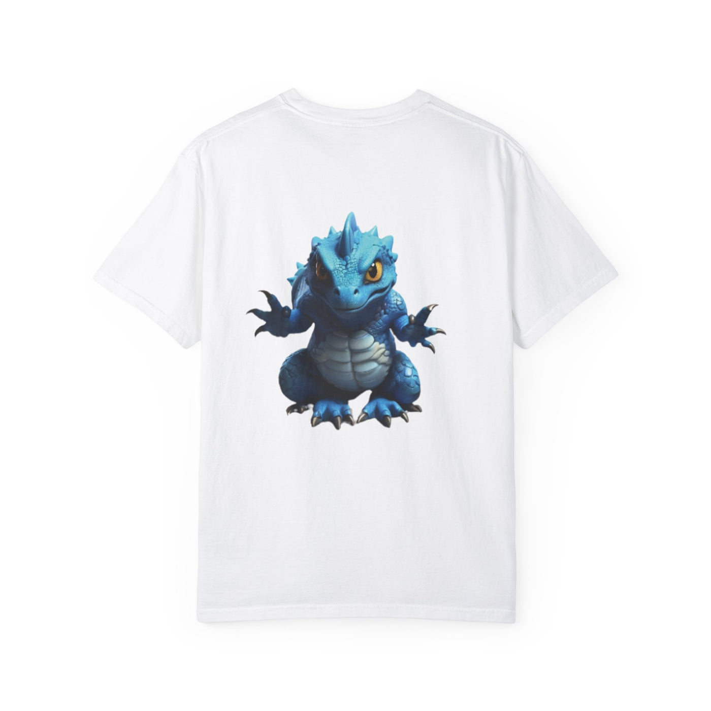 Cute Blue Dragon Unisex Garment-Dyed T-Shirt