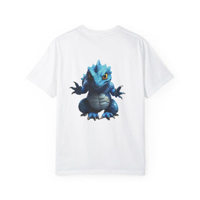 Cute Blue Dragon Unisex Garment-Dyed T-Shirt