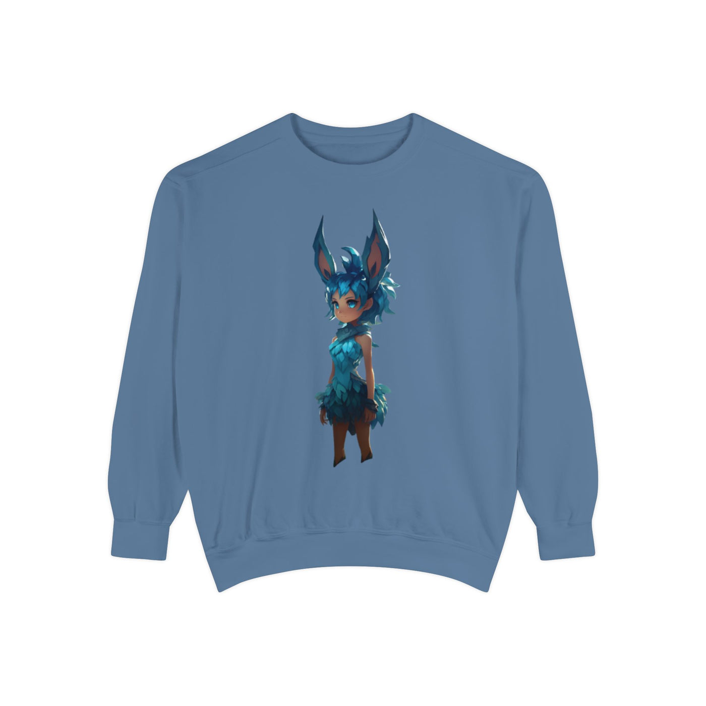 Cute Fantasy Character Unisex Sweatshirt - Cozy & Stylish