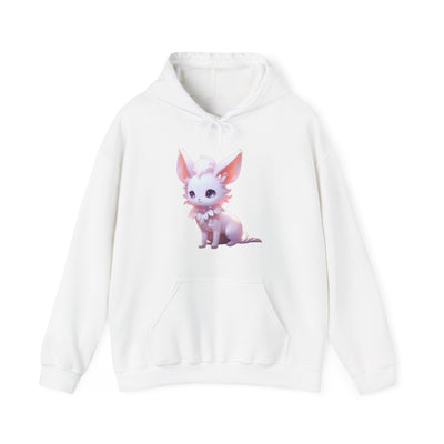 Cute Cartoon Animal Hoodie - Unisex Heavy Blend™ Sweatshirt with Adorable Bunny Design