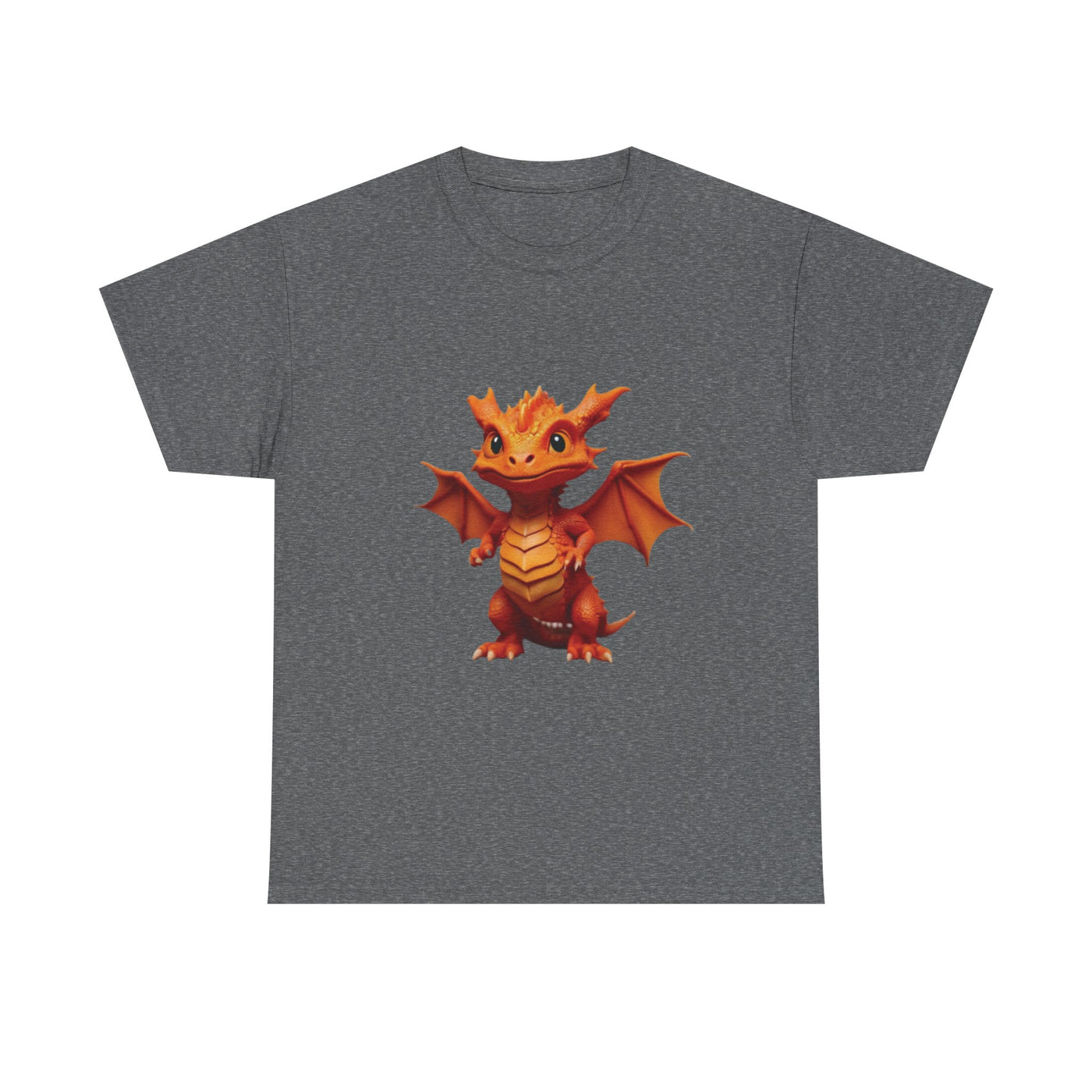 Cute Dragon Graphic T-Shirt for Fantasy Lovers