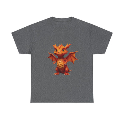 Cute Dragon Graphic T-Shirt for Fantasy Lovers