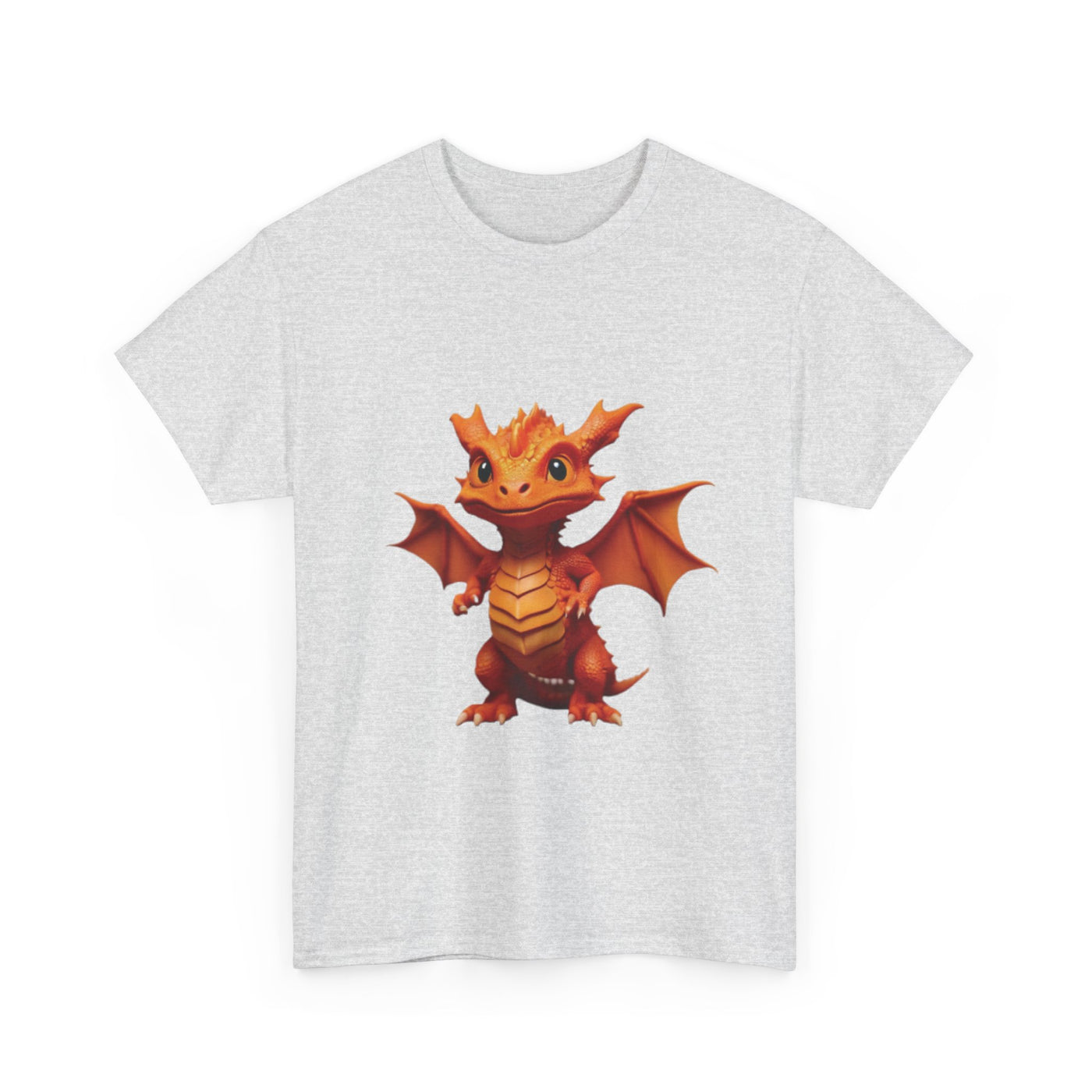 Cute Dragon Graphic T-Shirt for Fantasy Lovers