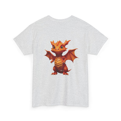 Cute Dragon Graphic T-Shirt for Fantasy Lovers