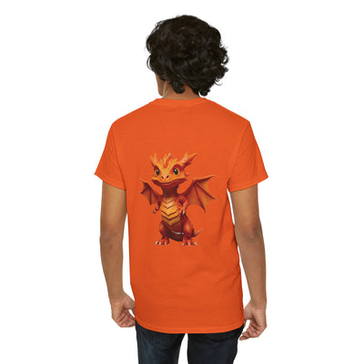 Cute Dragon Graphic T-Shirt for Fantasy Lovers