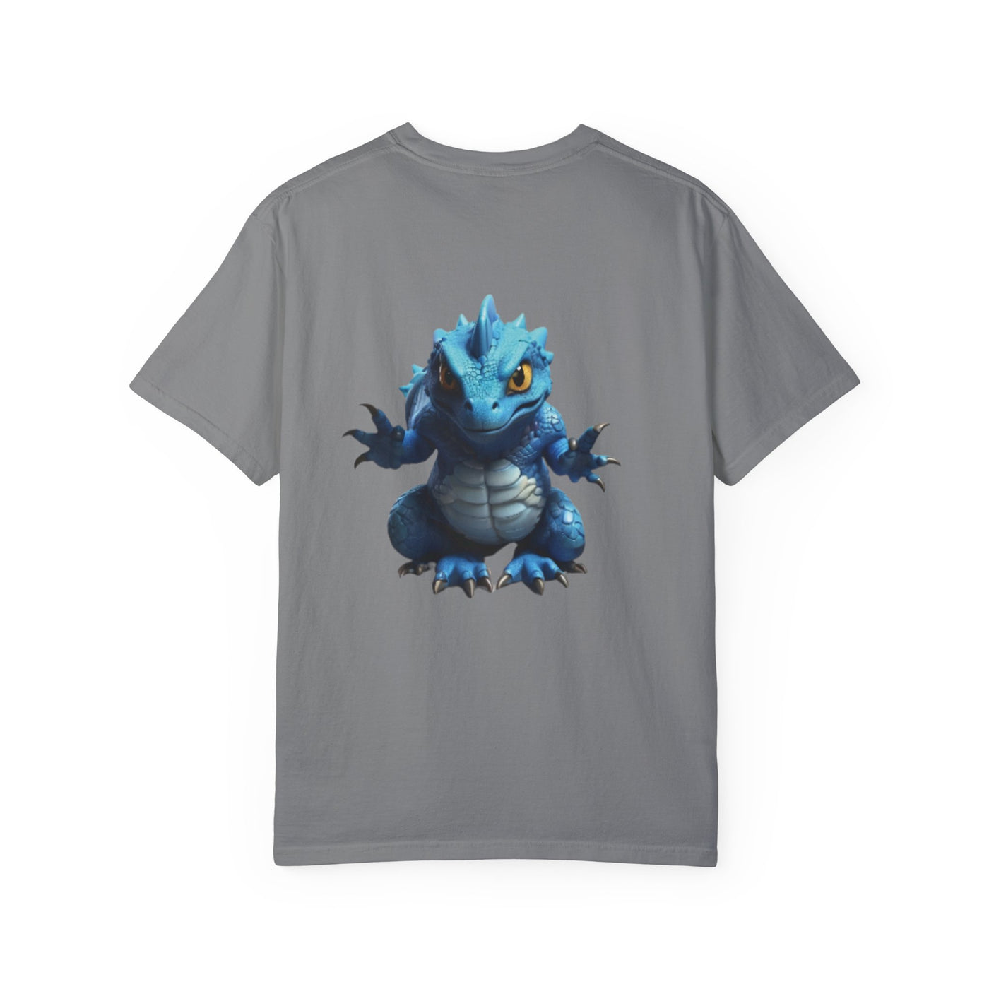 Cute Blue Dragon Unisex Garment-Dyed T-Shirt
